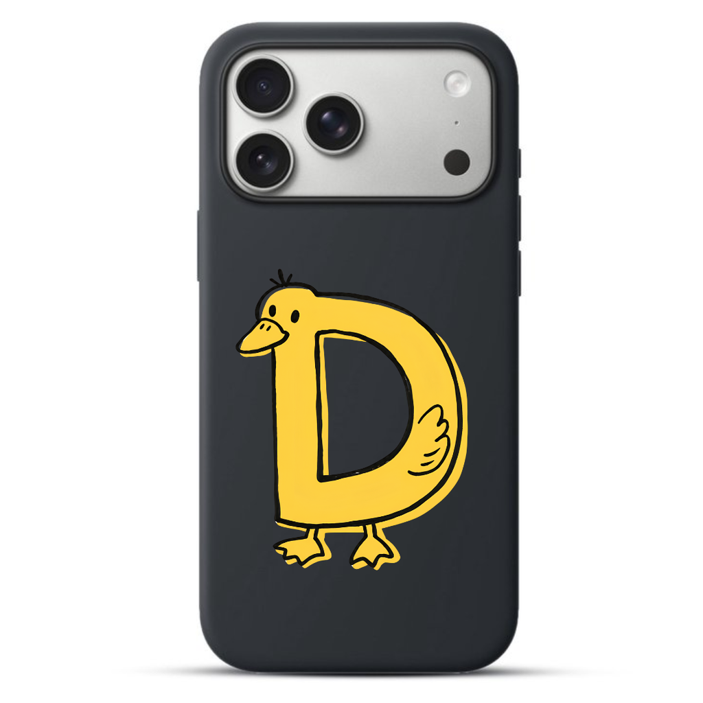 Telefoonhoesje D (Apple iPhone serie, Zwart)