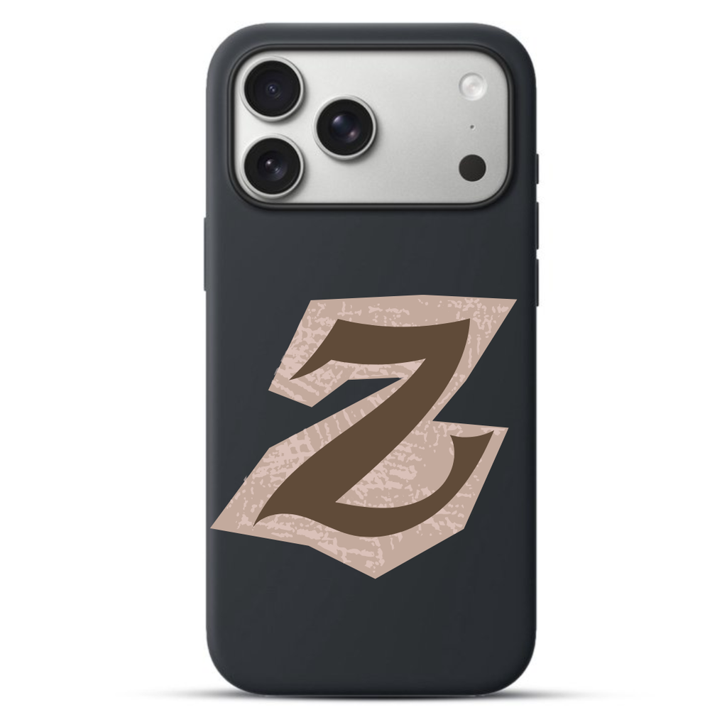 Telefoonhoesje Z (Apple iPhone serie, Zwart)
