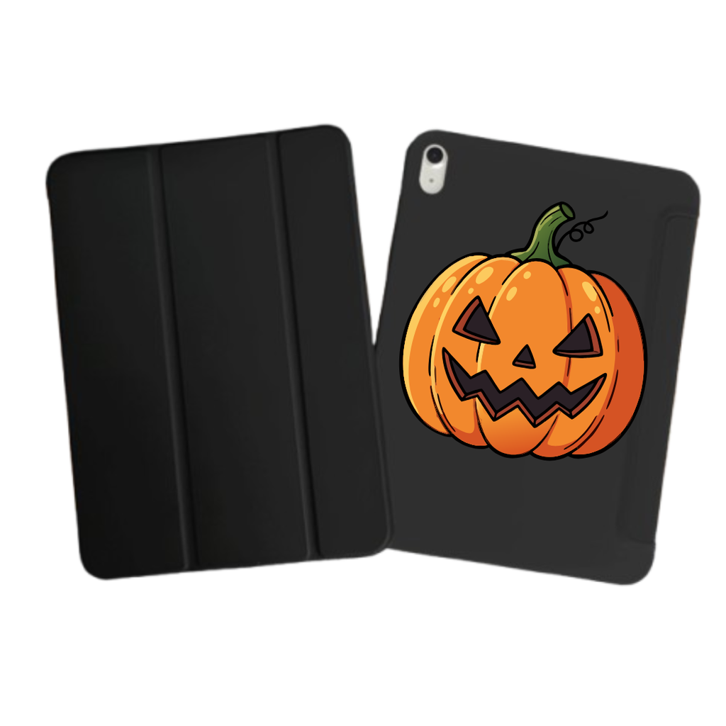 iPad Tablet Hoes Cartoon Halloween Jack-O'-Lantern Illustration