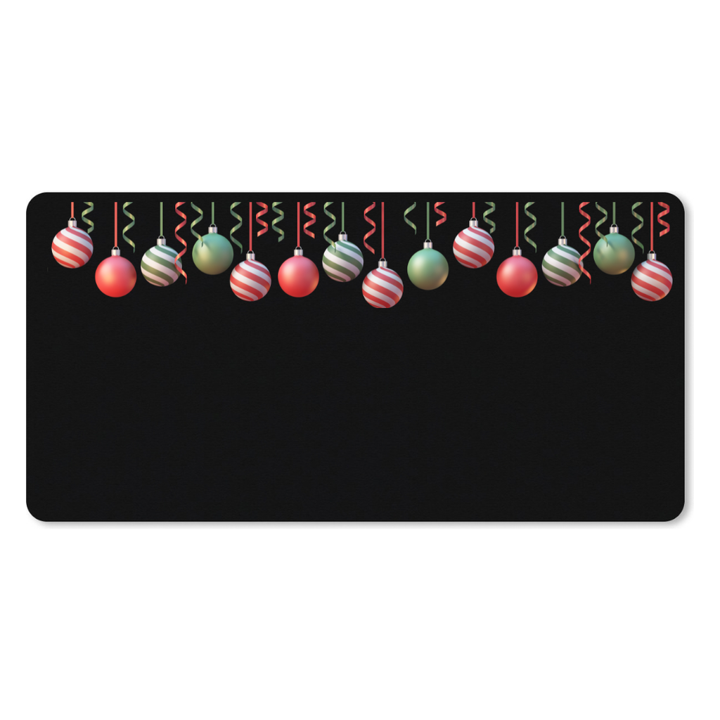 Muismat Hanging Christmas Ornaments (25 x 21 cm (S), Zwart)