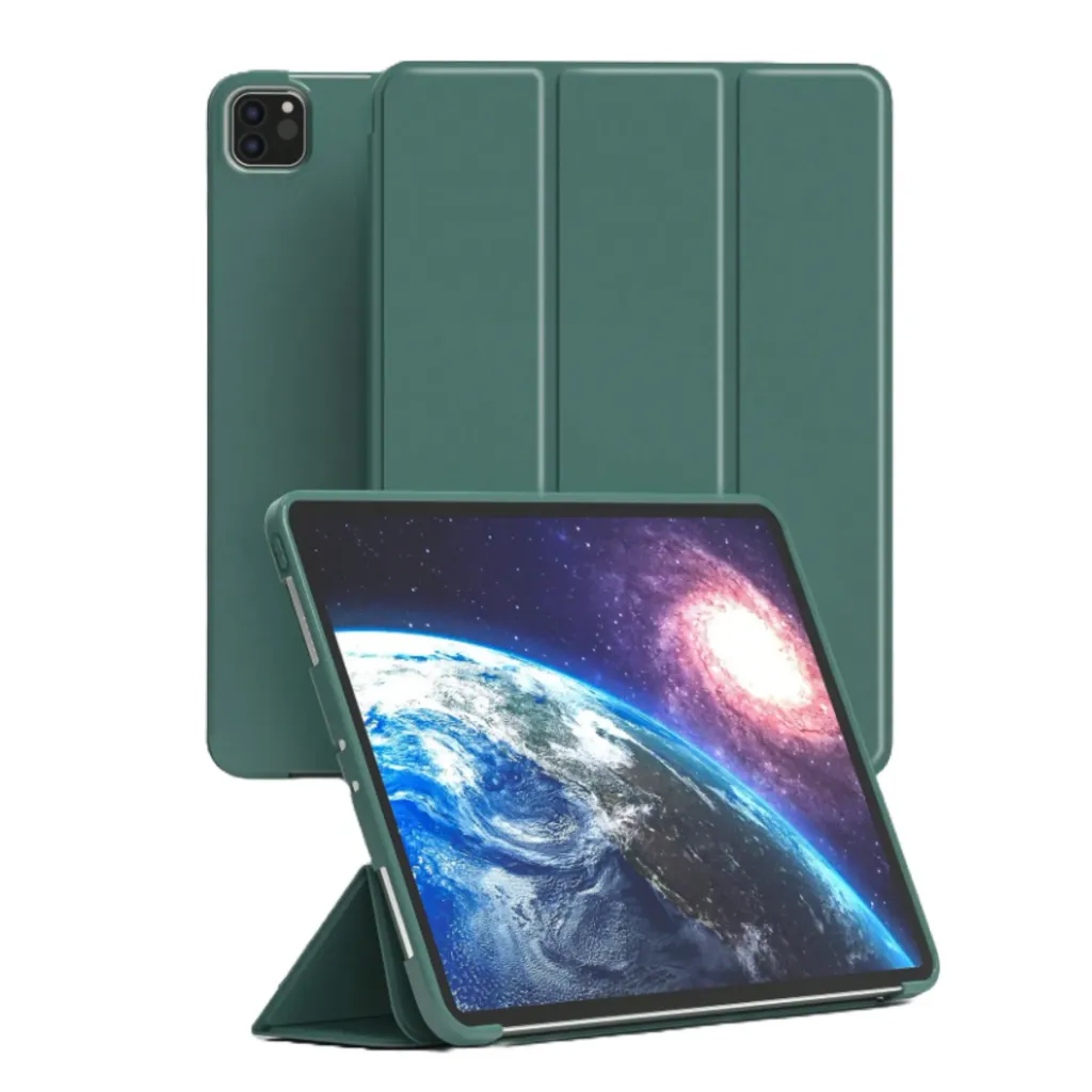 iPad Beschermhoes Basic Donkergroen (Apple Ipad Pro serie)