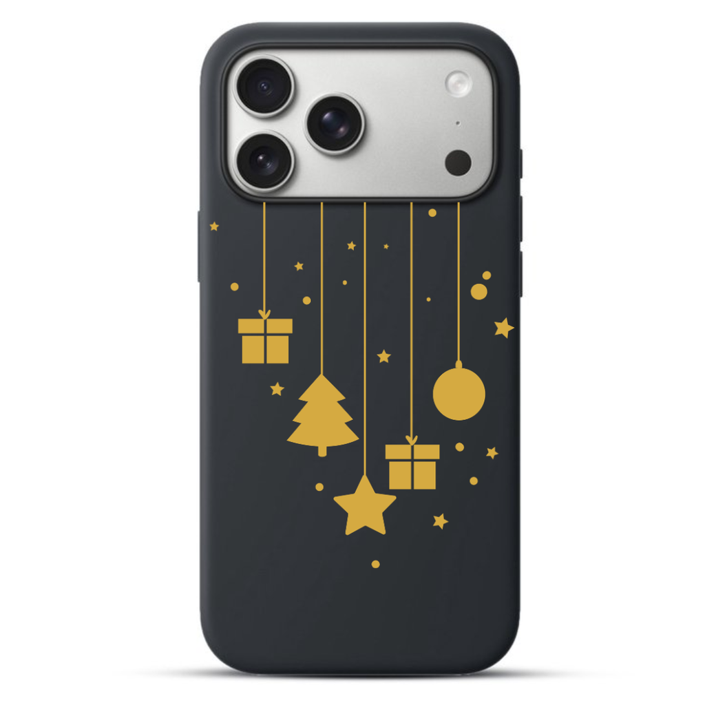 Telefoonhoesje Golden Hanging Christmas Decoration
