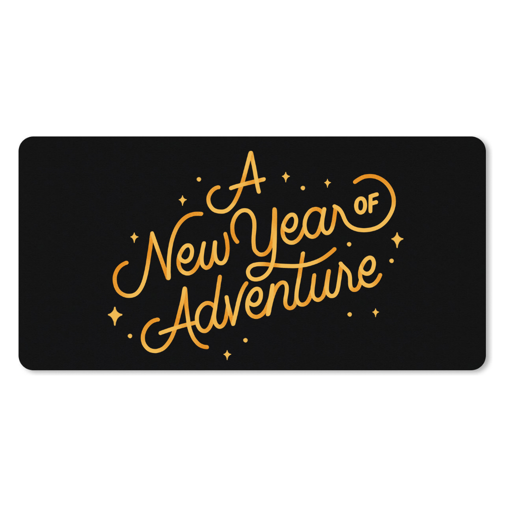 Muismat Semi Bold Textured New Year New Year of Adventure