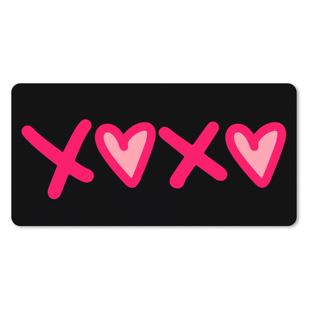 Muismat Doodle Valentine's Day Xoxo Lettering