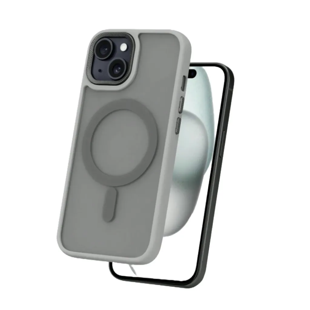 Magnetisch Telefoonhoesje Basic Titanium Grijs (Apple iPhone serie)