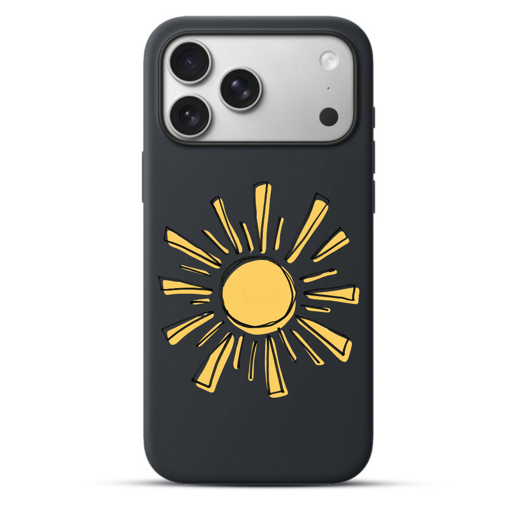 Telefoonhoesje Alleluia Sunburst Hand-Drawn Doodle Illustration