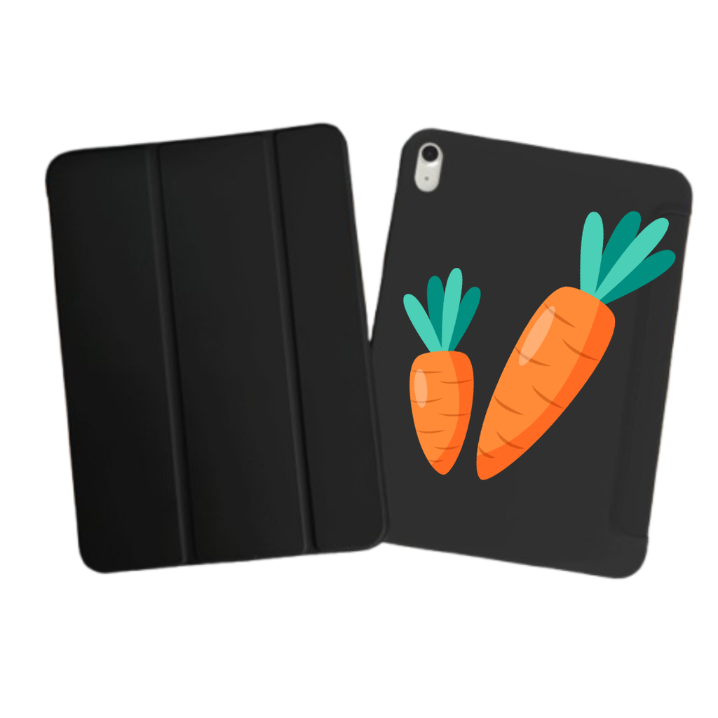 iPad Tablet Hoes Carrots (Samsung Galaxy Tab serie, Zwart)