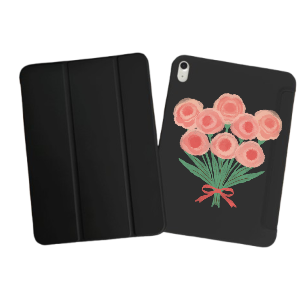 iPad Tablet Hoes Pink Carnation