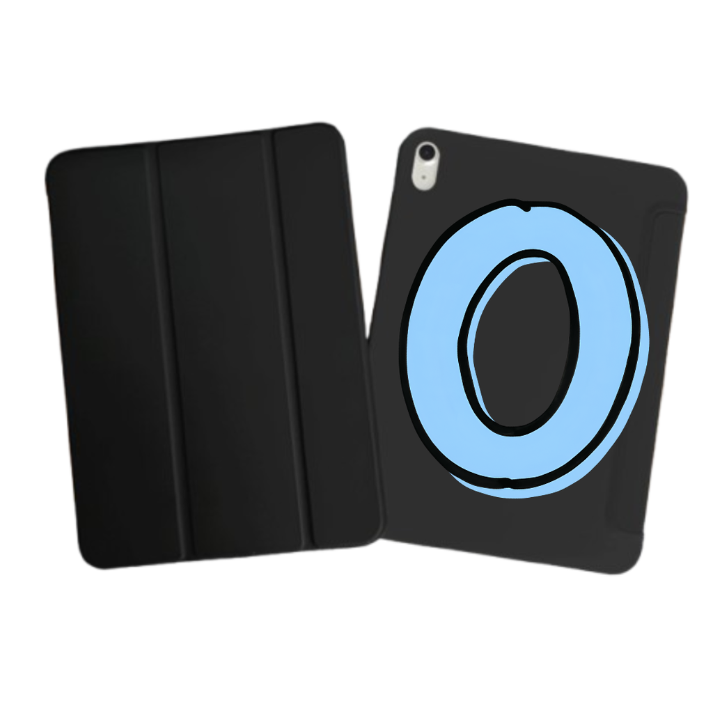 iPad Tablet Hoes O (Samsung Galaxy Tab serie, Zwart)