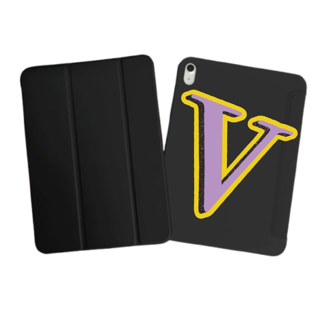 iPad Tablet Hoes V (Samsung Galaxy Tab serie, Zwart)
