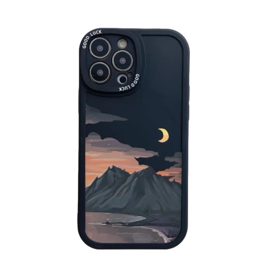 Telefoonhoesje Zomer Landschapsprint (Apple iPhone serie)
