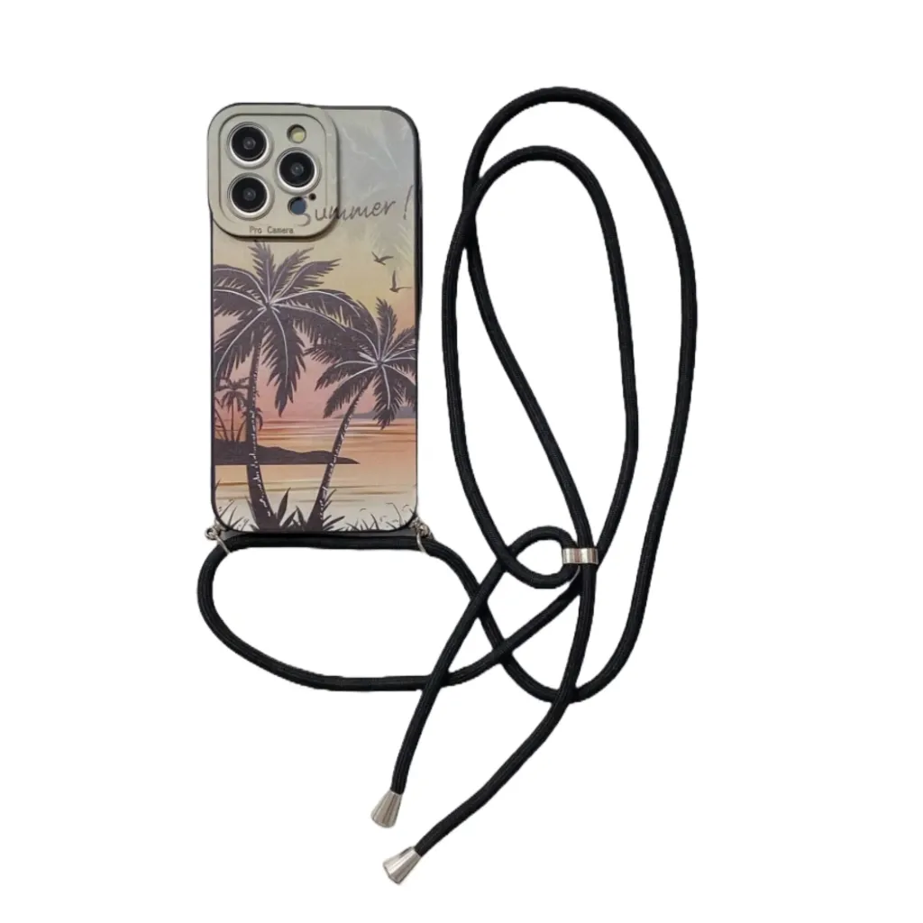 Telefoonhoesje Palmboompatroon (Apple iPhone serie)