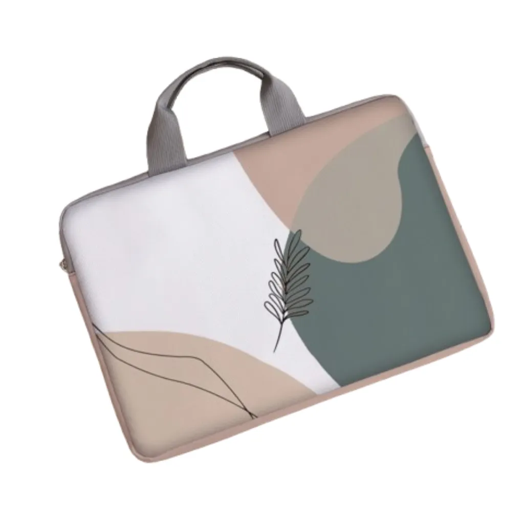 Laptophoes Kleurrijk Met Bladprint (13 inch)