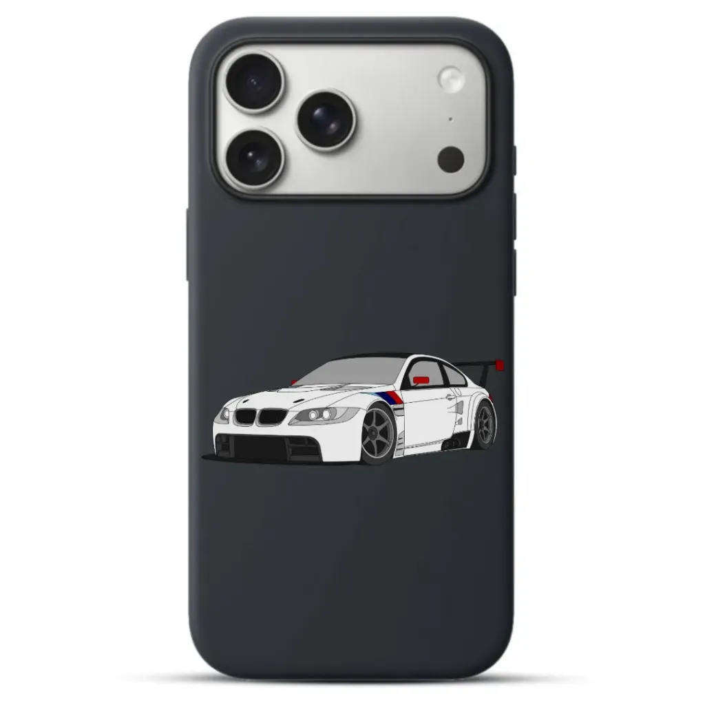 Telefoonhoesje Porsche (Apple iPhone serie, Zwart)