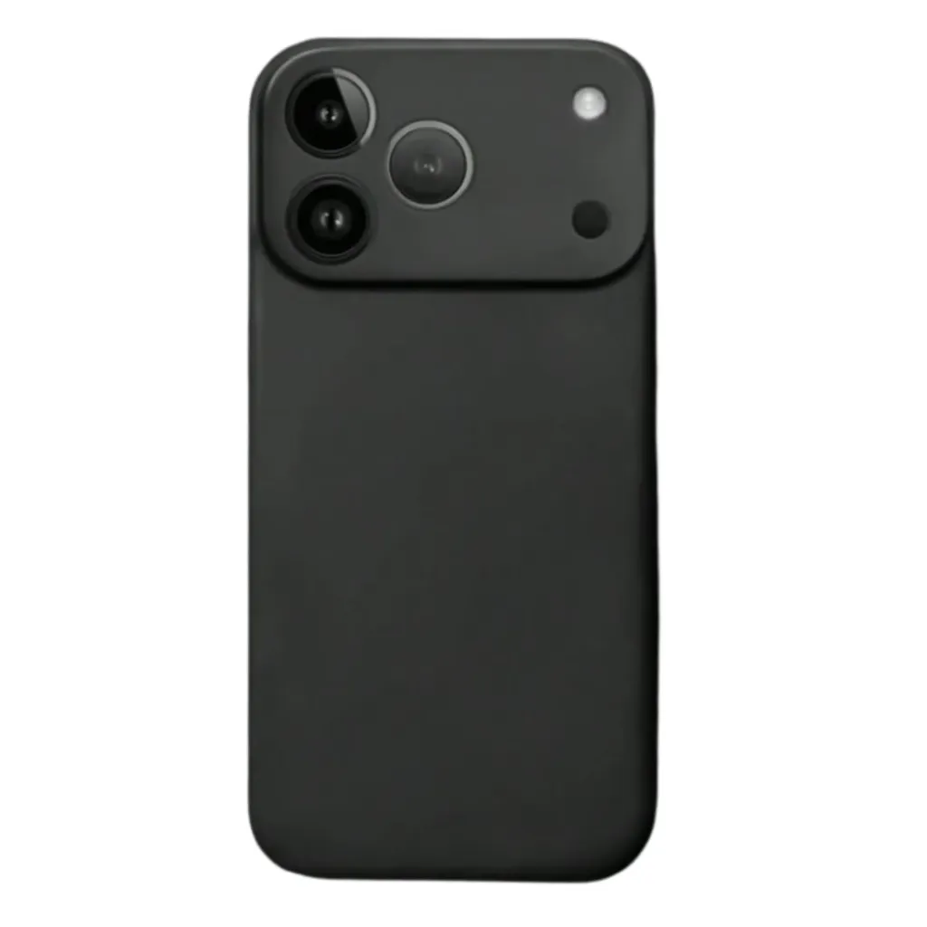 Basic Telefoonhoesje Zwart (Apple iPhone serie)