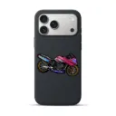 Telefoonhoesje Kawasaki Motorcycle Illustration