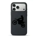 Telefoonhoesje Motorcycle Rider Doing a Stunt