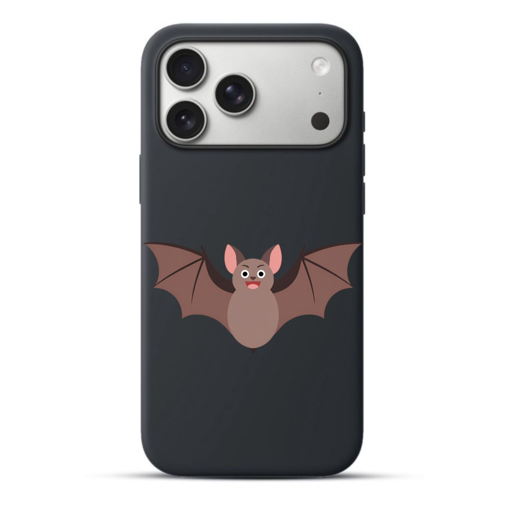 Telefoonhoesje Bat (Apple iPhone serie, Zwart)
