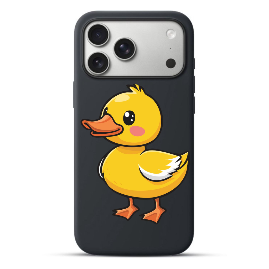 Telefoonhoesje Duck (Apple iPhone serie, Zwart)