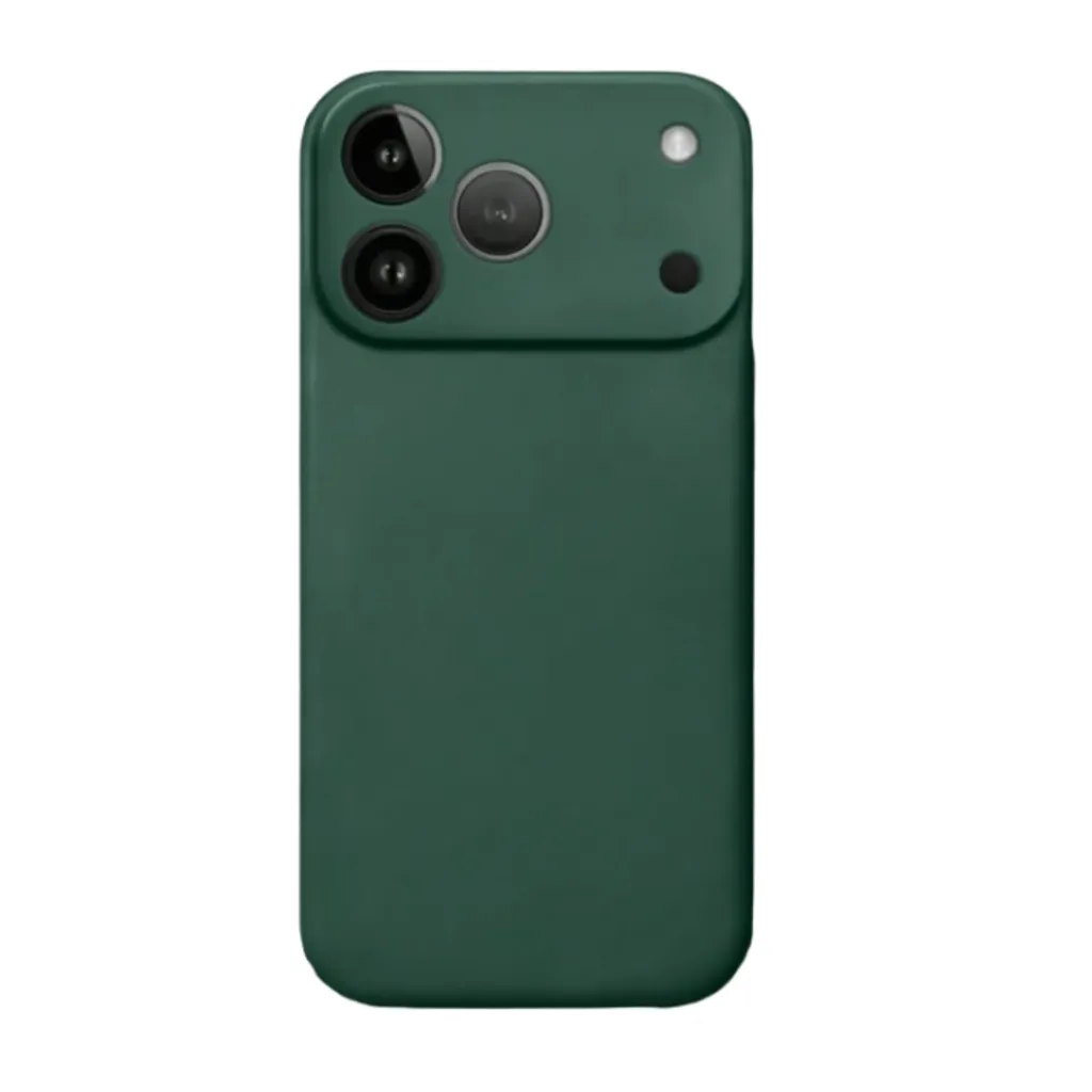 Basic Telefoonhoesje Donkergroen (Apple iPhone serie)