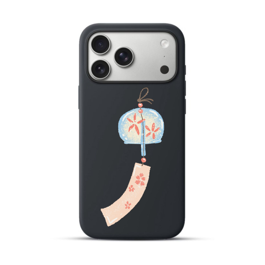 Telefoonhoesje Japanese Textured Woodblock Print Furin