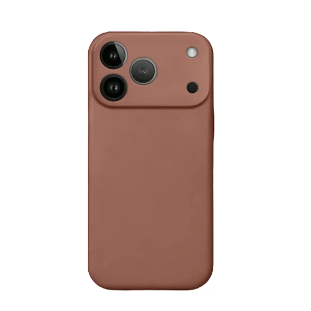 Basic Telefoonhoesje Bruin (Apple iPhone serie)