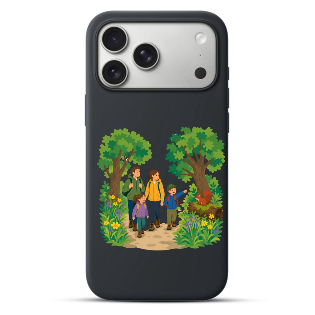 Telefoonhoesje Nature Trail Walk In Woodland
