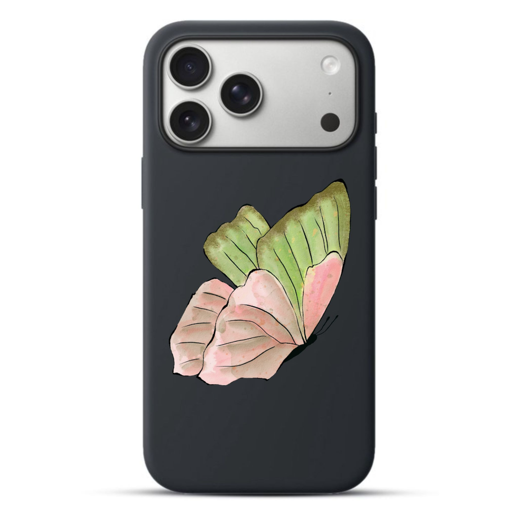 Telefoonhoesje Watercolor Butterfly Illustration