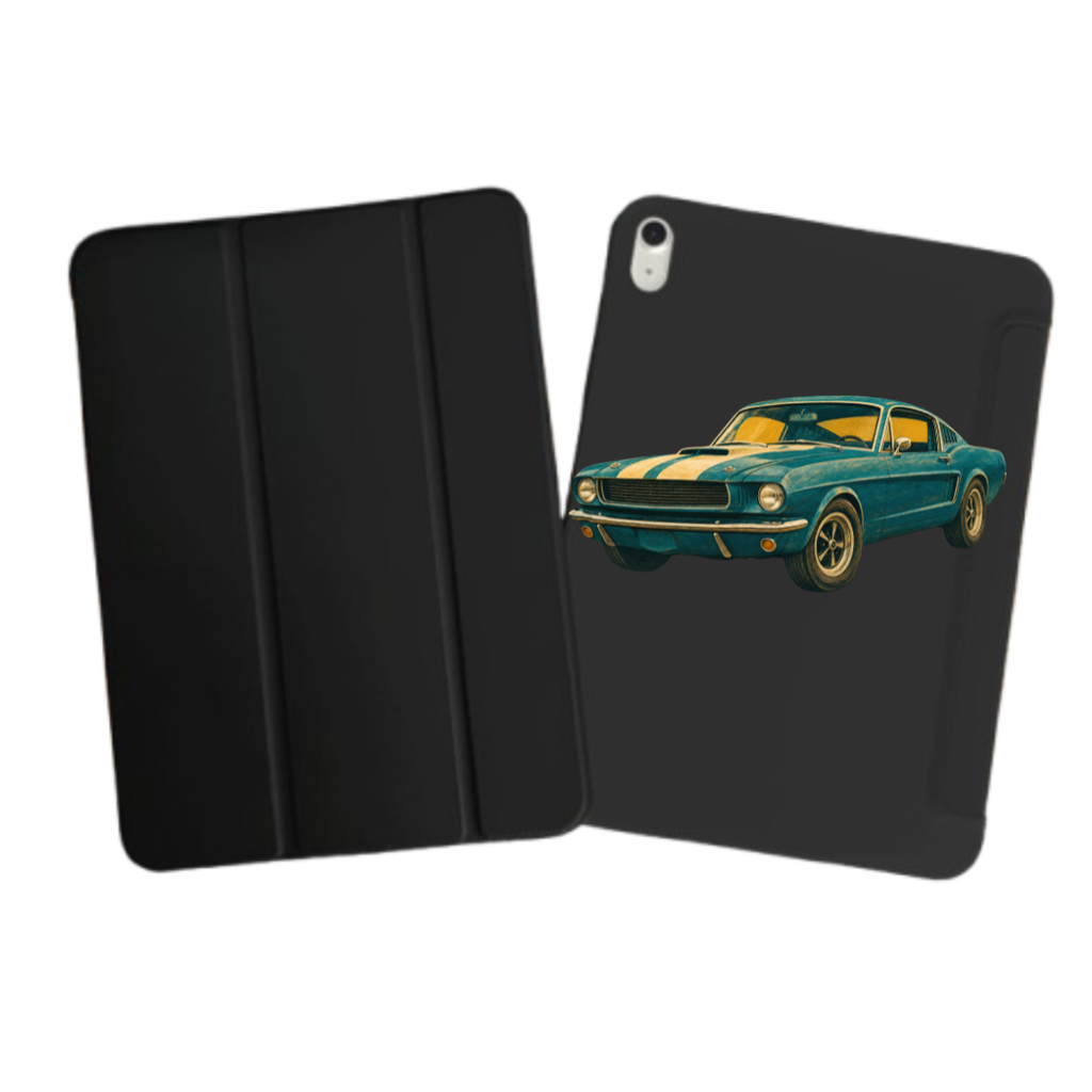 iPad Tablet Hoes Classic American Muscle Car Illustration