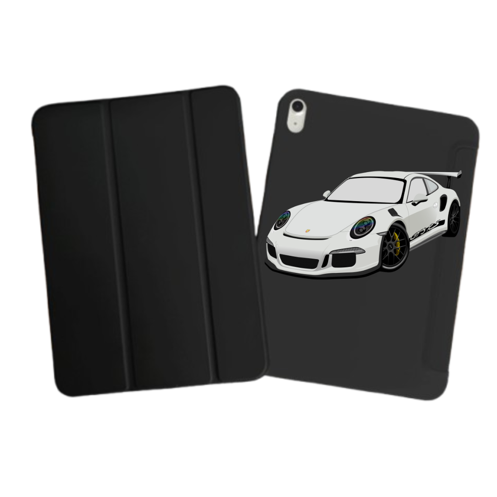 iPad Tablet Hoes Porsche (Samsung Galaxy Tab serie, Zwart)