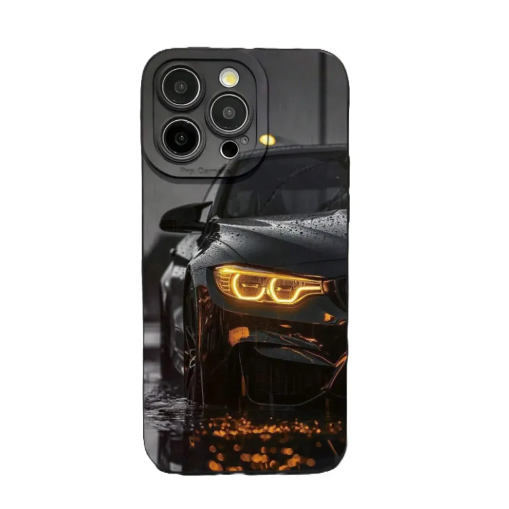 Telefoonhoesje BMW Zwart (Apple iPhone serie)