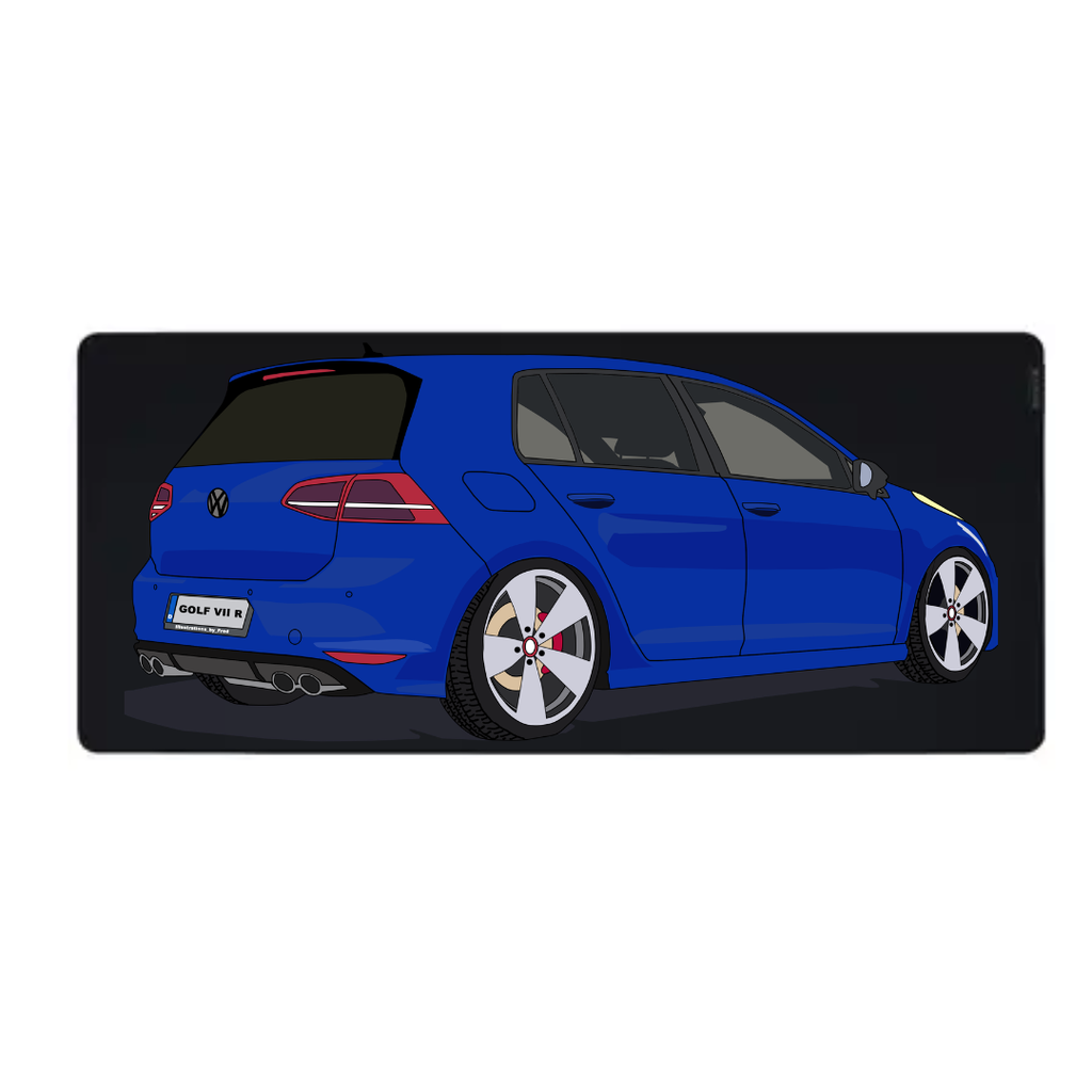 Muismat Car Vector Illustration