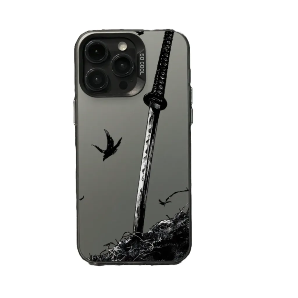 Telefoonhoesje Japans Samurai Zwaard (Apple iPhone serie)